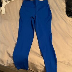 Blue Women's Lululemon Fast and Free Leggings